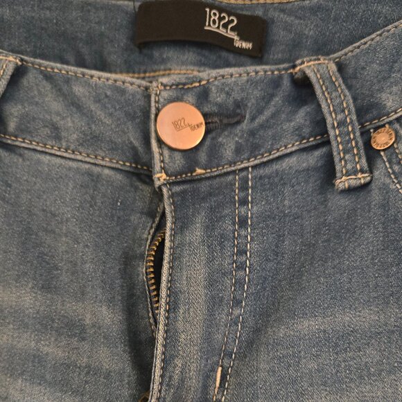 1822 Jeans - Skinny Crop/Capri - Size 10 - EUC - Picture 2 of 5